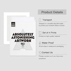 SIGNWIN Adhesive Canvas Poster Green Cactus Snake Plant Collage Desert Landscape Nature Wilderness Photography Realism Decorative Rustic Cozy Zen for Living Room, Bedroom, Office - 12"x16"x4