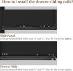 Large White 3 Drawer Dresser, Painted 30 Inch Tall Wood Nightstand with Storage, Wide Modern Chest of Drawers with Ball Bearing Slide for Bedroom Hallway Living Room Entryway Office