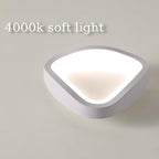 Led Flush Mount Ceiling Light White Modern Close to Ceiling Light Fixture Small 4000k 10w