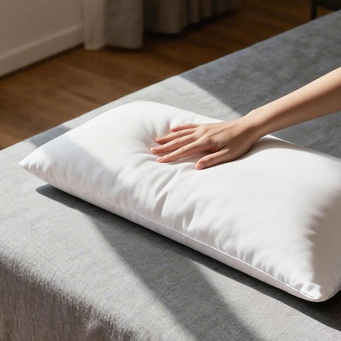 14x36 Inches Pillow Insert Decorative Throw Pillows, Long Lumbar Pillows Insert for Bed Down Alternative Pillow, Large Rectangle Lumbar, Back Integrated Decorative Pillow Form