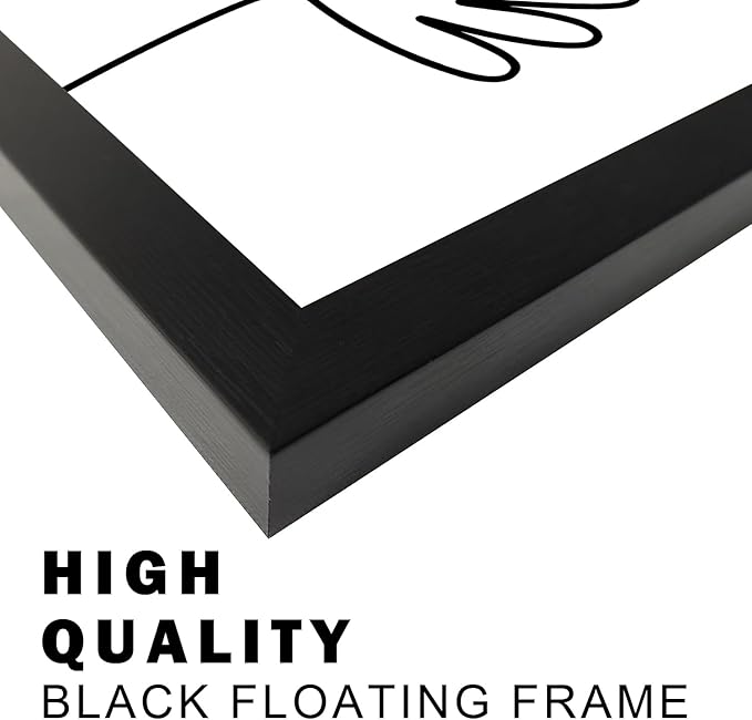 Framed Black and White Bathroom Wall Decor Funny Bathroom Wall Art Bad Smell Humor Canvas Print Artwork for Washroom Sign Decor