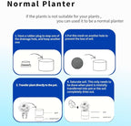 Nihow Self Watering Planter Accessory Set with Wick, Mesh - Enhance Your Plant's Growth and Health Easily