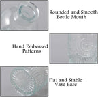 Bud Vases in Bulk 24, Small Vase for Flowers, Glass Vase for Centerpieces, Small Flower Vases for Centerpieces, Mini Vases, Vintage Vase, Clear Bud Vases for Wedding Table Decor