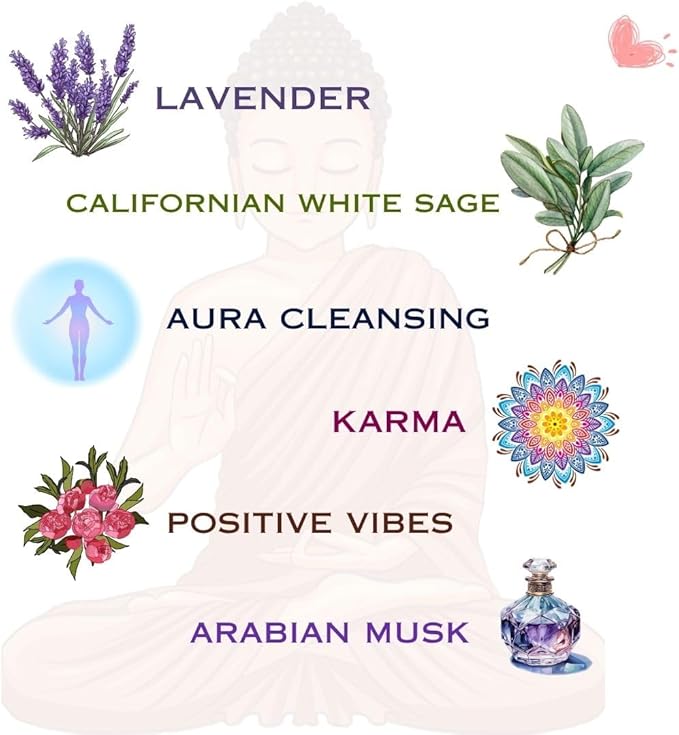 Stamford Masala Vegan Incense Sticks Variery Pack - 180 Incense Sticks | Exclusive Vegan Range Collection | Best for Meditation,Yoga,Aroma Therapy, Relaxation