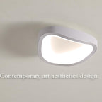 Led Flush Mount Ceiling Light White Modern Close to Ceiling Light Fixture Small 4000k 10w