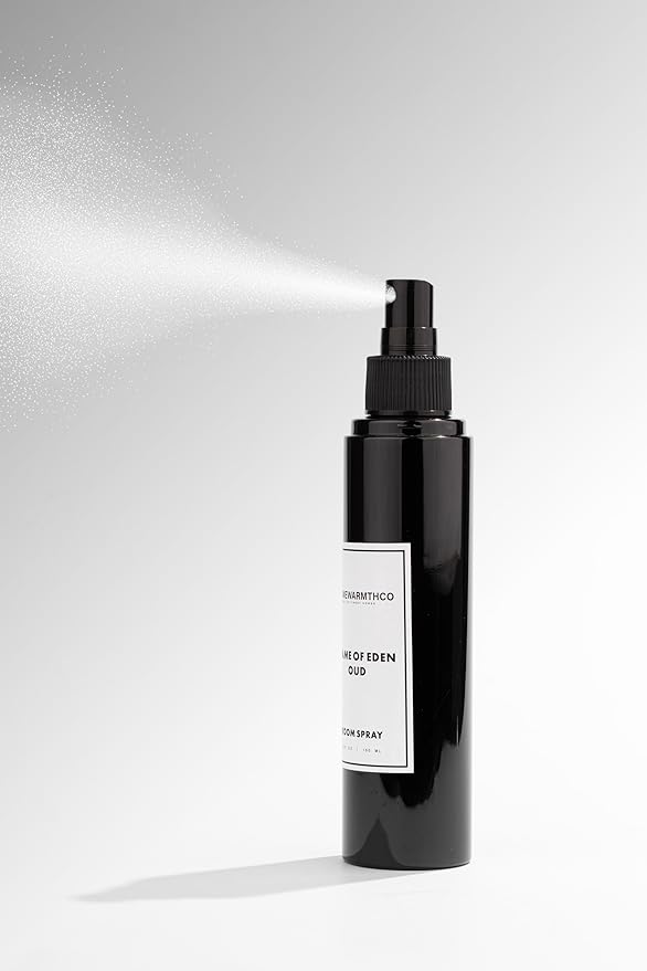 Flame of Eden Oud Room Spray – 5.07 oz Scented Air Freshener Spray for Home, Office & Linen – Long-Lasting Linen Spray for Bedding, Pillows & Fabrics – Luxurious Home Fragrance