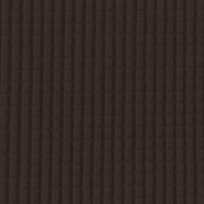 Easy-Going 6 Pieces Recliner Loveseat Stretch Sofa Slipcover Sofa Cover Furniture Protector Couch Soft with Elastic Bottom Kids, Spandex Jacquard Fabric Small Checks Chocolate