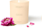 Champagne & Peony – Benevolence LA Scented Candle | 8oz, 45-Hour Burn | Natural Soy Wax, Cotton Wick | Romantic & Elegant Home Fragrance | Malibu Sands Collection – Gift for Women & Men