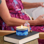 GoodLight Paraffin-Free Scented Candle, Clean Burning Non-Toxic Tin Candles, Eucalyptus Essential Oil Scented Travel Candle 6oz