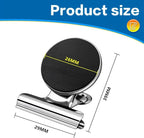 DIYMAG Hanging Photo Magnetic Clips, 20 Pack Fridge Magnets Heavy Duty Holder Party Graduation Collage Picture Display DIY Clip for Refrigerator Home Whiteboard Office Locker Classroom Silver