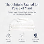 Brooklinen Luxury Percale Duvet Cover – 100% Cotton, Cool, Crisp, Extra-Long Corner Ties, Button Closure, Soft & Breathable – Machine Washable, Duvet Cover Full/Queen Bed Sizes (White)