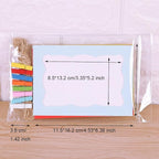 Hanging Photo Display Photo Holder String with Clips Photo Frame Set Perfect Wall Decor for Teen Bedroom Home Cubicle Office Wave *1