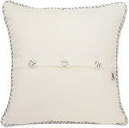 Catstudio Cape Cod Embroidered Pillow - U.S. City Souvenir Decorative Throw Pillow with Original Artwork for Cape Cod Lovers, Travel Souvenir
