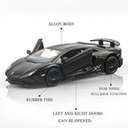 1/36 Scale LP750-4 SV Diecast Car Models,Pull Back Vehicles Toy Cars,Cars Gifts for Boys Girls (Matte)