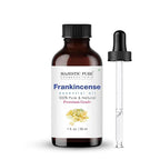 Majestic Pure Frankincense Essential Oil with Glass Dropper - 1 Fl Oz - 100% Pure and Natural Frankincense Oil - Premium Grade Essential Oils for Diffuser, Aromatherapy, Soap and Candle Making