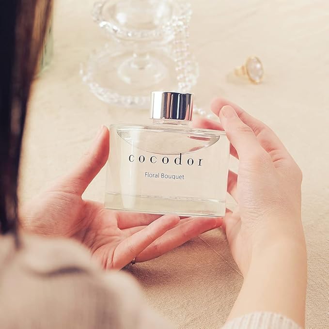 COCODOR Signature Reed Diffuser / April Breeze / 2 Pack / 6.7oz (200ml) / Home & Office Decor, Fragrance Gifts