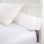 HOMBYS Wedge Pillow Headboard for Bed Gap,Foldable Bed Wedge Gap Filler King Size,Matterss Gap Filler,Multi Functional Bed Crack Pillow, Fill The Gap (0-7") Between Your Headboard and Mattress,White