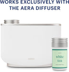 Aera White Tea - Essential Oil for Home - Elegant Embrace Fragrance - Notes of White Tea, Jasmine and Thyme - Scent Refill - Works with The Aera Diffuser