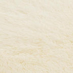 Ultra Soft Fluffy Area Rugs for Bedroom Living Room Ivory 10x14, Nursery Rug, Non-Slip Carpet for Kids Dorms Decor, Shaggy Bedside Rug