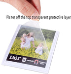 Sooyee Magnetic Picture Frame,Magnetic Frame 2.5X3.5,Photo Magnets for Refrigerator,White,15 Pack