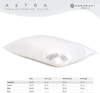 Downright 233 Thread Count 21 oz Astra LikeDown Pillow, 20" x 26", Standard 20 x 26
