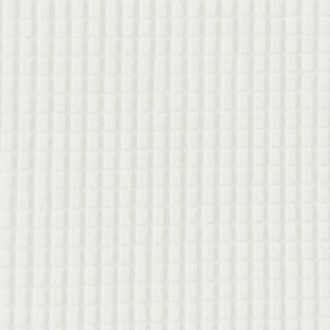 Easy-Going 2-Piece Recliner Console Cover for Reclining Loveseat Covers Stretch Jacquard Middle Console Cover for Recliner Couch and Sofa Cream