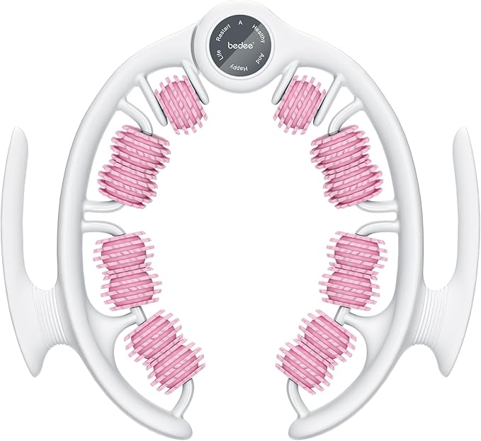 bedee Cellulite Massage Tool, Lymphatic Drainage Massager, Fascia Massage Tool for Arms, Legs, Stomach, Blue