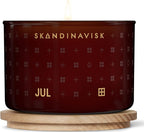 Skandinavisk JUL 'Christmas' Scented Candle. Fragrance Notes: Baked Gingerbread, Winter Cloves and Spiced Oranges. 3.17 oz.