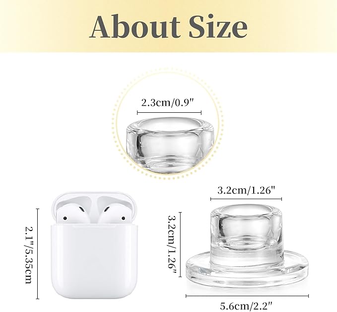 Hewory Glass Taper Candle Holders: 20 PCS Candlestick Holders Clear Short Tapered Candle Holder Set - Candle Stick Holder Decor for Table Centerpiece Wedding Party Advent Christmas Home Decorations