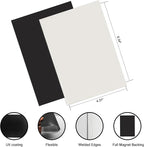 10PCS White Magnetic Picture Frames For 4 x 6'' Photos,Magnetic Pocket Picture Frames,Photo Magnets Sleeves,Suitable Home,Office,School & Refrigerator&Cabinet Locker