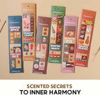 Folkulture Incense Stick | Set of 6 (120) Fall Incense Sticks with 45 Mins Burn Time | Organic Fall Scents for Home | Pumpkin Spice Insence-Sticks for Fall Essentials, Non Toxic Vanilla Iscents