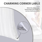 Cosmoluxe Extra Soft Bed Pillows for Sleeping Standard Size 4 Pack, Down Alternative Pillows Standard Size (20"x26") Set of 4