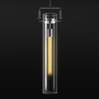 Modern Black Kitchen Island Pendant Light,21.6'' 1-Light Glass and Brass Island Pendant Lights,Farmhouses Pendant Light, for Kitchen,Dining Room,Bathroom