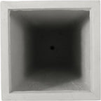 Christopher Knight Home Jorine Tapered Planter, Cast Stone Plant Pot, Lightweight Concrete Urban Planter, Standing Urn, Patio Garden Pot for Entryway Poolside, No Assembly Needed, 13" Matte White