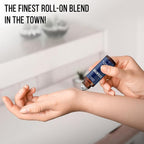 Breathe Essential Oil Roll-On Blend 10 ml - Pure Eucalyptus, Peppermint & Rosemary Oils Roller for Clear Breathing & Respiratory Support - Nexon Botanics