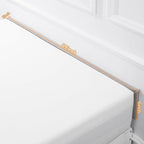 MABOZOO Bed Gap Filler Cushion, Long Thick Filler Bolster Pillow Stopper for Headboard Space Gap, Bed Mattress Extender Bed Wedge Pillow (Gray, 2X6X79inch)