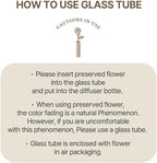 COCODOR Flower Reed Diffuser Set / 6.7oz / Dark Vanilla&Sandalwood/Scent Diffuser with Sticks Home Fragrance Reed Diffuser for Bathroom Shelf Decor