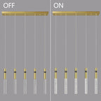 5 Light Pendant Lighting Dining Room Light Fixture Dimmable LED Modern Gold Pendant Light with Bubble Crystal Pendant Lights Kitchen Island