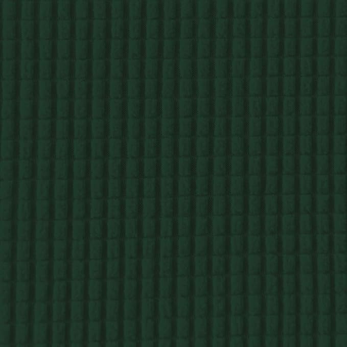 Easy-Going 8 Pieces Recliner Sofa Stretch Sofa Slipcover Sofa Cover Furniture Protector Couch Soft with Elastic Bottom Kids, Spandex Jacquard Fabric Small Checks Dark Green