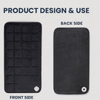 Weighted Heating pad XL 17''x33'' Heat pad for Period Cramps Heating Pads Large Heated pad for Back Pain Relief Products Electric Heat Pads Heated Pad for Bed Christmas Gifts for Mom Dad