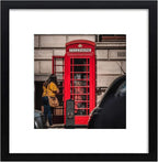 8x8 Picture Frame Set of 6, Display Pictures 5x5 with Mat or 8x8 Without Mat for Wall Mounting or Table Top Display,Black