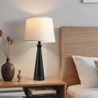 Seealle Modern Table Lamps Set of 2 - Touch Bedside Lamp for Nightstand with USB C+A,3-Way Dimmable Black Nightstand Lamps for Living Room Bedroom End Table(Bulb Included)