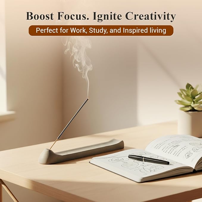 Tulasi Blunt Action Incense Sticks, 12 Packs, 144Pc, Long Lasting Fragrance, Natural Essential Oils Hand Rolled Incense Sticks for Aromatherapy, Relaxing, Yoga, Meditation, Prayer