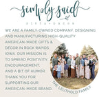 Simply Said, INC Perfect Pallet Petites Good Friends Are Like Stars Sign, Rustic Wooden Friendship Plaque, Farmhouse Shelf or Wall Decor, 8 Inch