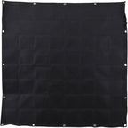 Ogrmar 64 Pockets Vertical Wall Garden Planter Plant Grow Bag for Flower Vegetable for Indoor/Outdoor (64 Pockets, Black)