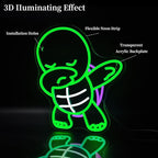 Turtle Neon Sign Led Neon Lights Neon Signs for Wall Decor Light Up Sign for Birthday Party Club Gift
