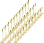 Taper Candle Holders,Tall Metal Candlestick Holders,Gold,Set of 54,Three Heights,Candle Stick Holder for Wedding Centerpiece Decoration,Dinning,Festival,Party or Home Decor