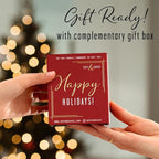 Holiday Candles, Christmas Candles Scented – ‘Holiday Season’ Soy Candle, w/Apple, Cinnamon & Clove - Infused with Essential Oils I Holiday Candle I 9oz, 50Hr, Made in USA