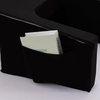 A Nice Night Lap Desk Rest Pillow for Adult,TV Trays Bed Pillow, Memory Foam Rest Pillow for Reading, Working, Playing Switch or Sitting in Bed Sofa Floor,Black