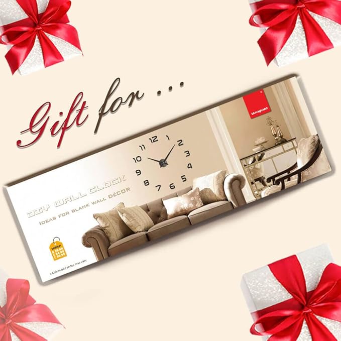 VANGOLD Wall Clock for Living Room Decor